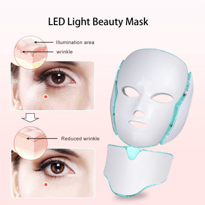 7 Renk Lifting Özellikli Boyunluklu LED Maske