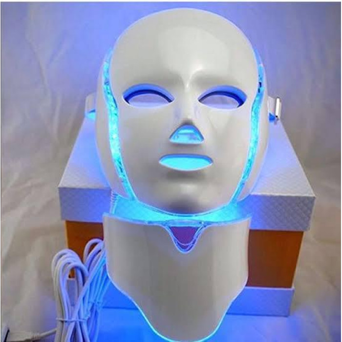 7 Renk Lifting Özellikli Boyunluklu LED Maske