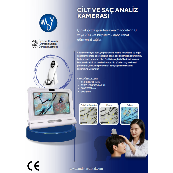 Cilt & Saç Analiz Kamerası