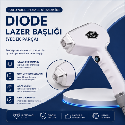 Diode Lazer Epilasyon Başlığı