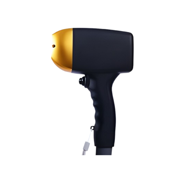 Diode Lazer Epilasyon Başlığı 12 Barlı 600 Watt Siyah