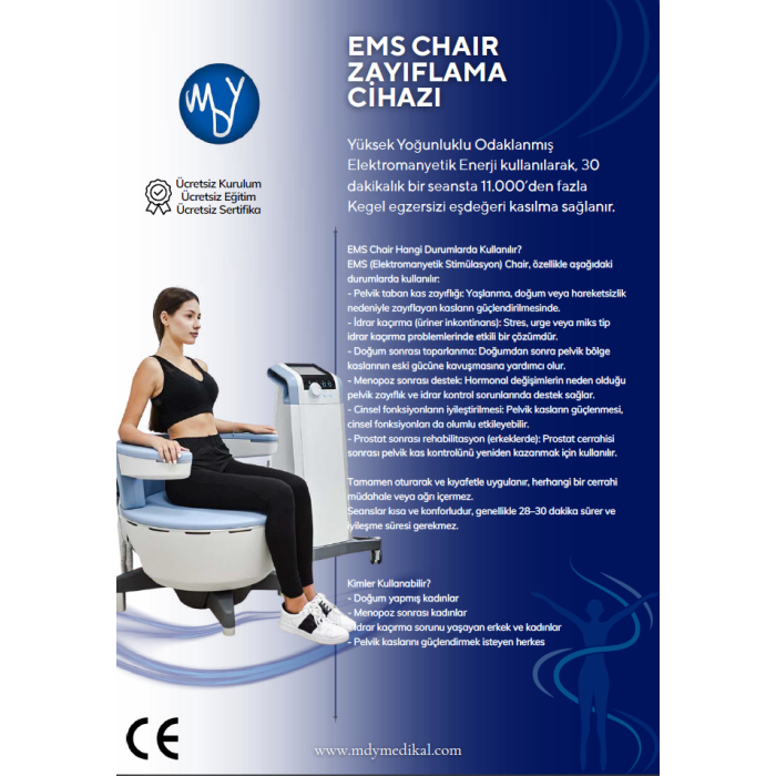 Ems Chair Zayıflama Cihazı
