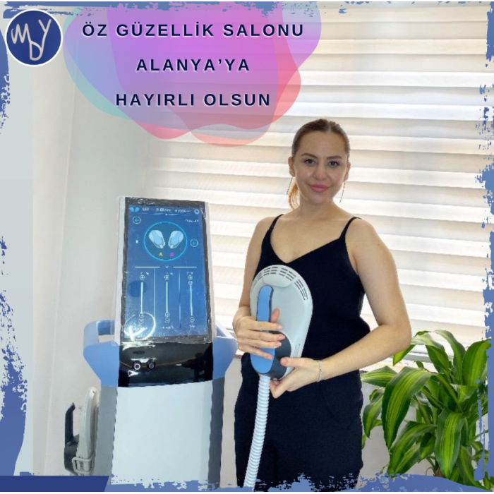 Ems Tesla Kontörsüz Çift Power Büyük Çift Kapasitör Bölgesel İncelme Ve Kas Güçlendirme Cİhazı