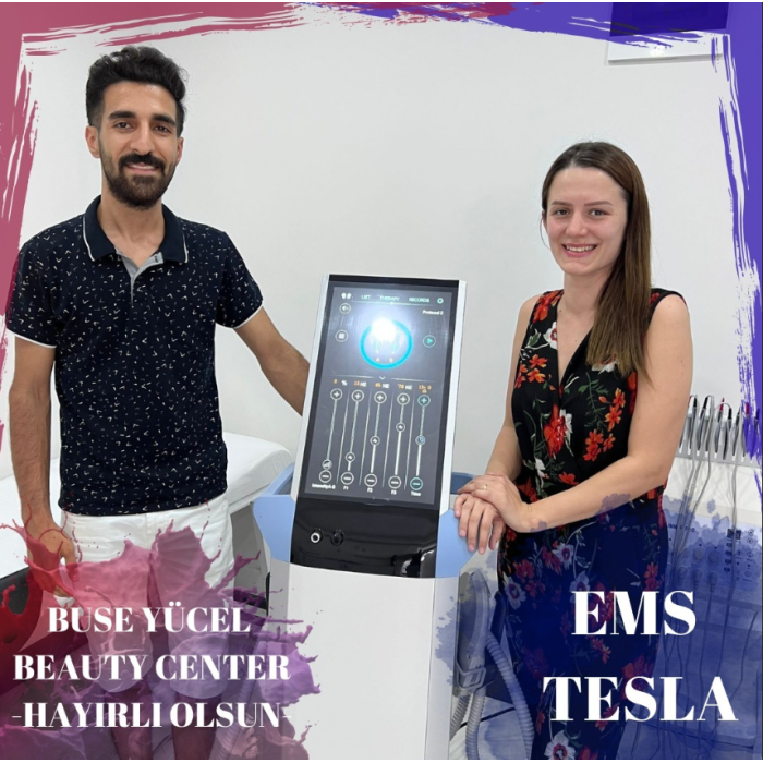 Ems Tesla Kontörsüz Çift Power Büyük Çift Kapasitör Bölgesel İncelme Ve Kas Güçlendirme Cİhazı