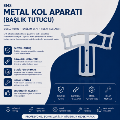 EMS Zayıflama Cihazı Metal Kol Aparatı