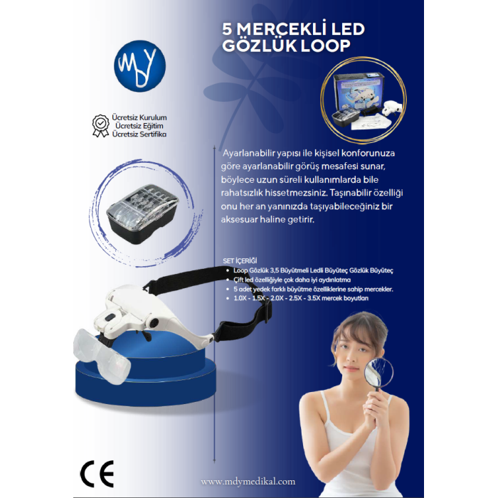 Gözlük Loop 5 Mercekli