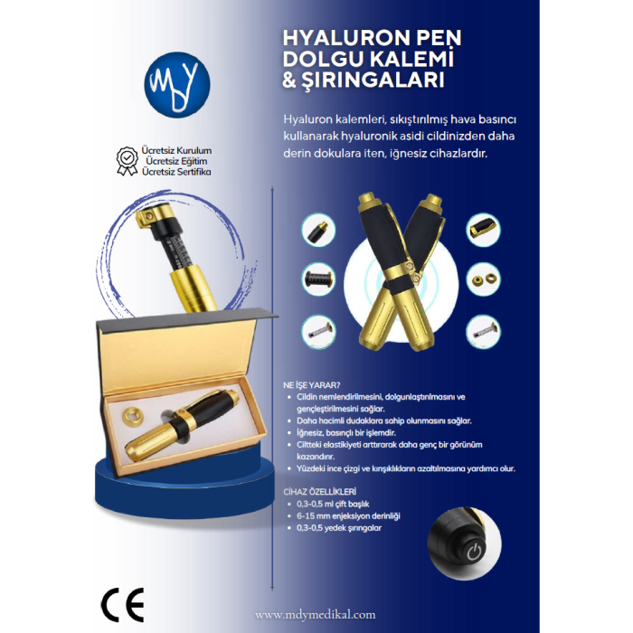 Hyaluron Pen Dudak Dolgu Kalemi