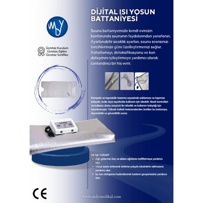 Isı Yosun Battaniyesi Dijital