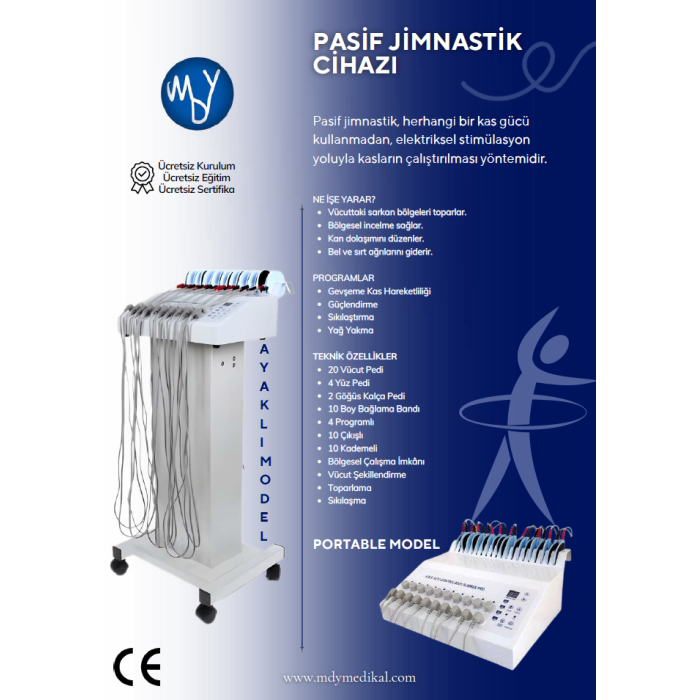 Pasif Jimnastik (10 Programlı 26 Pedli)
