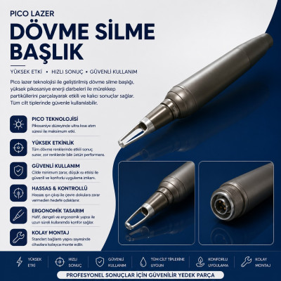 Pico Lazer Dövme Silme Başlığı