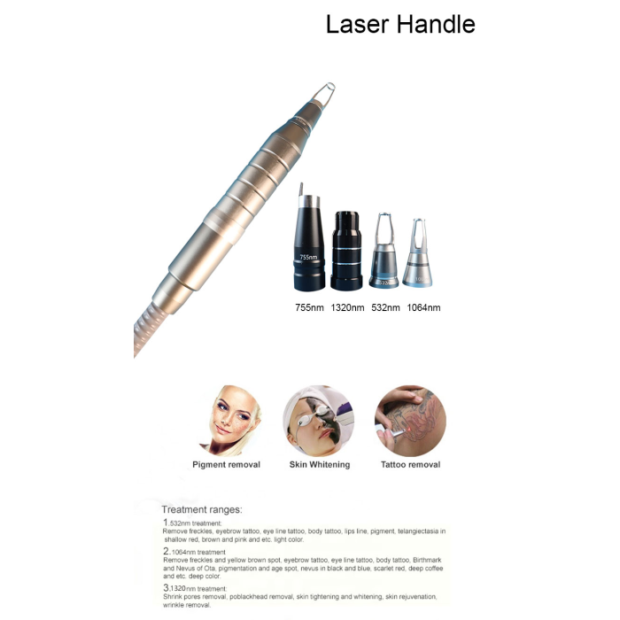 Picosecond Dövme & Kalıcı Makyaj Silme Tüy Sarartma Carbon Peeling