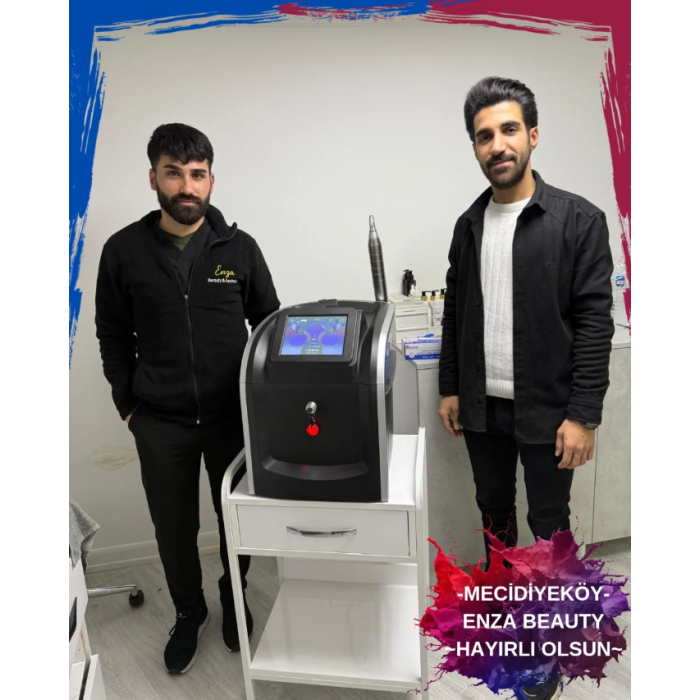 Picosecond Dövme & Kalıcı Makyaj Silme Tüy Sarartma Carbon Peeling