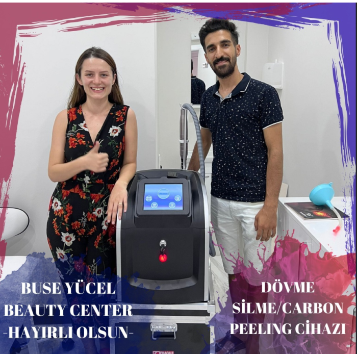 Picosecond Dövme & Kalıcı Makyaj Silme Tüy Sarartma Carbon Peeling