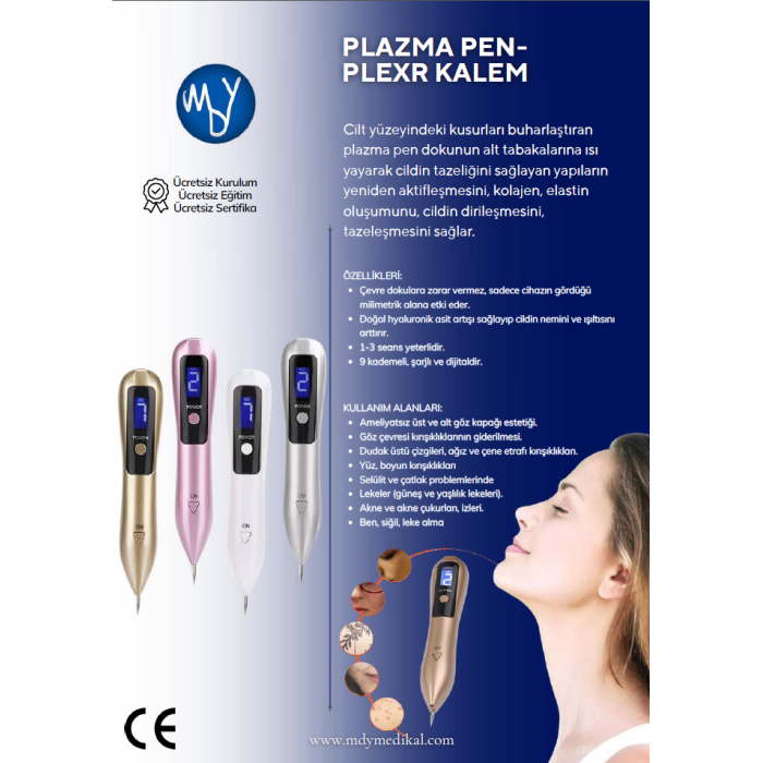 Plazmapen 9 Kademeli Şarjlı Dijital