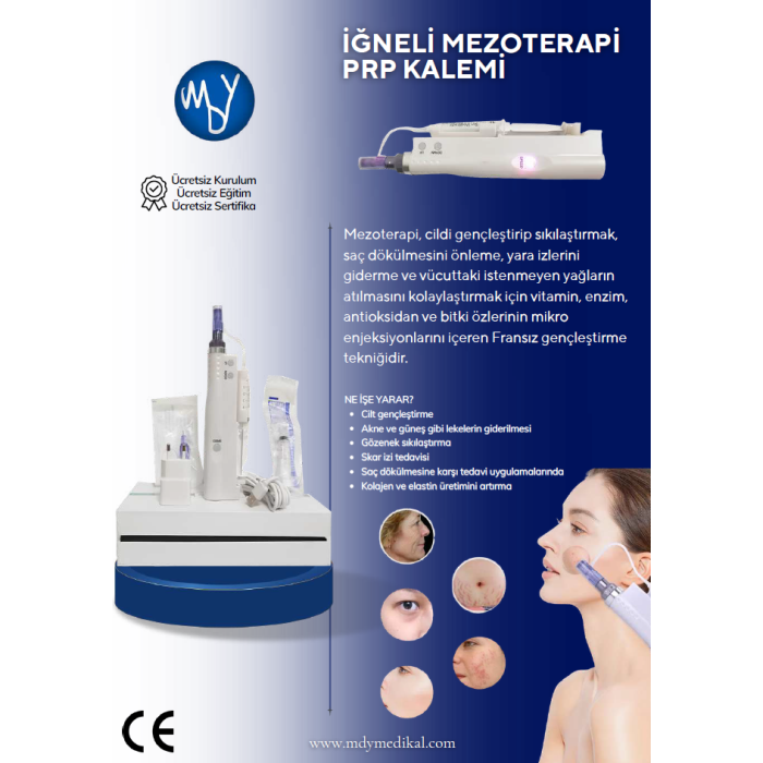 İğneli Mezoterapi PRP Kalemi