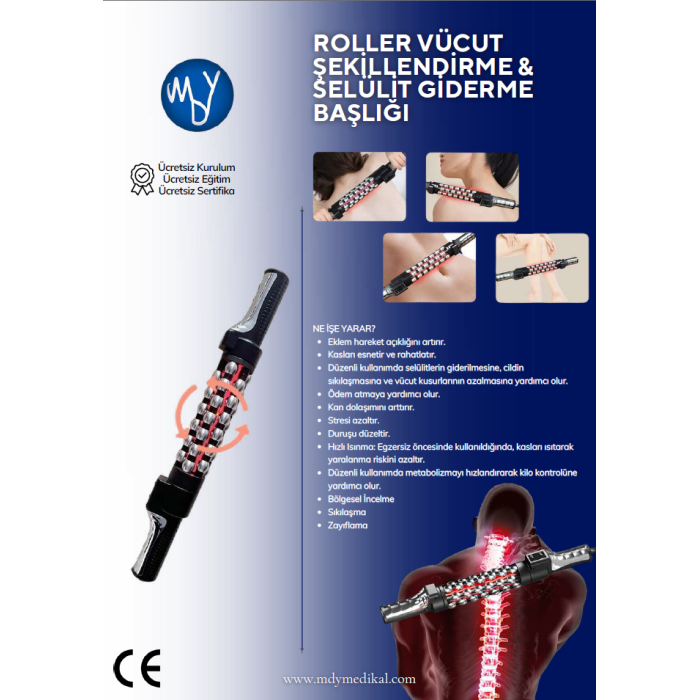 Roller Vücut Şekillendirme Selülit Giderme Cihazı